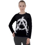 Anarchy Women s Long Sleeve Raglan Tee