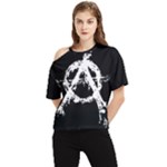 Anarchy One Shoulder Cut Out Tee