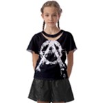 Anarchy Kids  Front Cut Tee