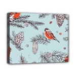 Christmas birds Canvas 10  x 8  (Stretched)