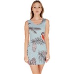 Christmas birds Bodycon Dress