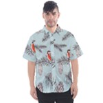 Christmas birds Men s Short Sleeve Shirt