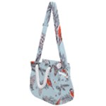 Christmas birds Rope Handles Shoulder Strap Bag