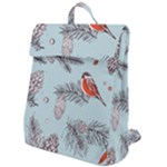 Christmas birds Flap Top Backpack