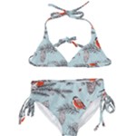 Christmas birds Kids  Classic Bikini Set