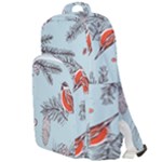 Christmas birds Double Compartment Backpack