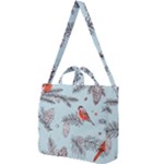 Christmas birds Square Shoulder Tote Bag