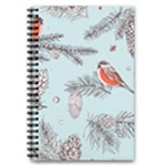 Christmas birds 5.5  x 8.5  Notebook