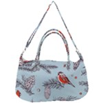 Christmas birds Removal Strap Handbag