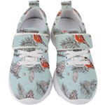 Christmas birds Kids  Velcro Strap Shoes