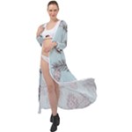 Christmas birds Maxi Chiffon Beach Wrap