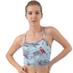 Christmas birds Mini Tank Bikini Top