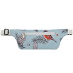 Christmas birds Active Waist Bag