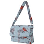 Christmas birds Full Print Messenger Bag (L)