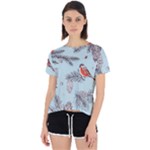 Christmas birds Open Back Sport Tee