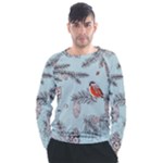 Christmas birds Men s Long Sleeve Raglan Tee