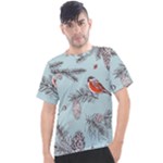 Christmas birds Men s Sport Top