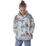 Christmas birds Kids  Oversized Hoodie