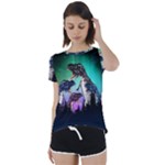 c food 14  Short Sleeve Foldover Tee