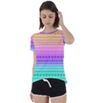 c food 12-01 Short Sleeve Foldover Tee