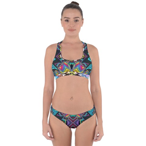 375 Chroma Digital Art Custom Kal00012 Cross Back Hipster Bikini Set from ArtsNow.com