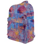 Abstract marbling art print Classic Backpack