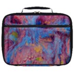 Abstract marbling art print Full Print Lunch Bag