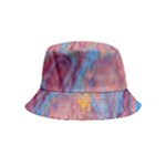 Abstract marbling art print Inside Out Bucket Hat (Kids)