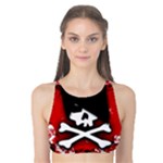 Emo Skull Tank Bikini Top