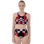 Emo Skull Racer Back Bikini Set