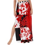 Emo Skull Maxi Chiffon Tie-Up Sarong