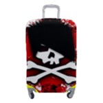 Emo Skull Luggage Cover (Small)