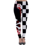 Emo Skull Lightweight Velour Leggings