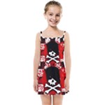 Emo Skull Kids  Summer Sun Dress