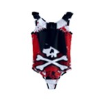 Emo Skull Kids  Frill Swimsuit