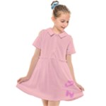 ffc0c0 Kids  Short Sleeve Shirt Dress