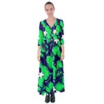 Space Odyssey  Button Up Maxi Dress