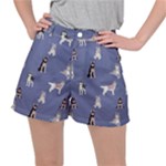 Husky Dogs With Sparkles Ripstop Shorts