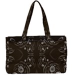 Folk flowers print Floral pattern Ethnic art Canvas Work Bag