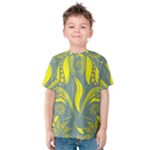 Folk flowers print Floral pattern Ethnic art Kids  Cotton Tee