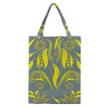 Folk flowers print Floral pattern Ethnic art Classic Tote Bag