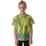 Folk flowers print Floral pattern Ethnic art Kids  Short Sleeve Shirt