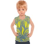 Folk flowers print Floral pattern Ethnic art Kids  Sport Tank Top