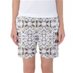 Folk flowers print Floral pattern Ethnic art Women s Basketball Shorts