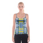 Abstract pattern geometric backgrounds   Spaghetti Strap Top