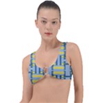 Abstract pattern geometric backgrounds   Ring Detail Bikini Top