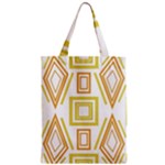 Abstract pattern geometric backgrounds   Zipper Classic Tote Bag