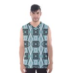 Abstract geometric design   geometric fantasy   Men s Basketball Tank Top