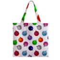 Zipper Grocery Tote Bag 