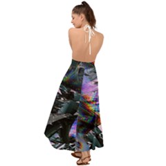 Backless Maxi Beach Dress 